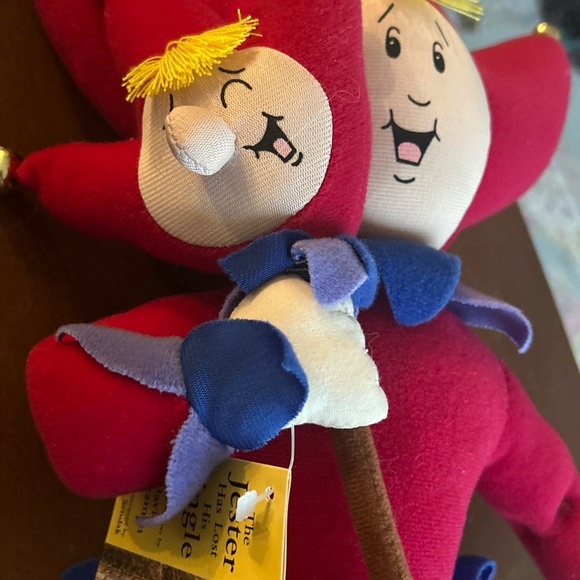 1996 THE JESTER LOST HIS JINGLE Plush Doll By David Saltzman  Vintage 20” - Picture 4 of 9